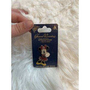 Disney Pin Grand opening limited minnie mouse shanghai disneyland NEW